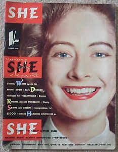 The first issue of She in March 1955