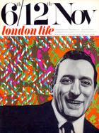 London Life magazine front cover with Tony Bennett illustration by Ian Dury