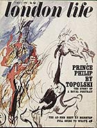 London Life magazine front cover. 7 May 1966. Feliks Topolski paints portrait Prince Philip