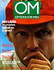 OM mens magazine cover april 1985