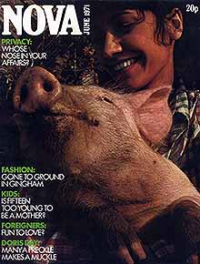 Nova magazine cover 1971 June