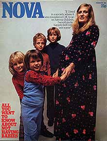 Nova magazine cover 1974 February