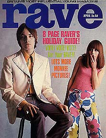 Rave magazine cover 1967 April