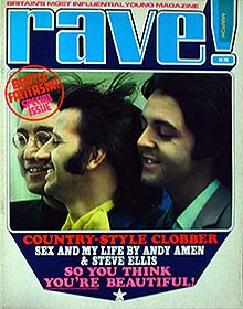 Rave magazine cover 1969 March