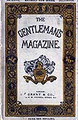Gentlemen's Magazine 1891. December colour cover