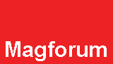 Magforum logo links to homepage magazine publishers