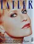 Tatler issue from 1998. Melanie Griffiths on cover