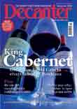 Decanter magazine cover NOvember 2006 redesign