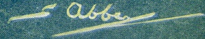 S Abbey signature