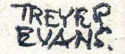 Treyer Evans signature