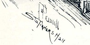 Joseph Pennell signature