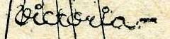 Victoria Ulla Davidson signature