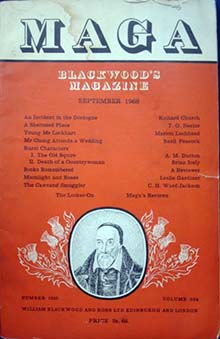 Blackwood's Maga magazine cover 1968