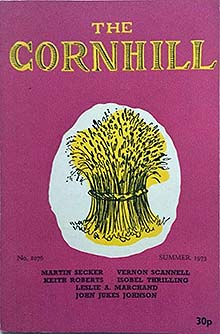 Cornhill magazine in 1973