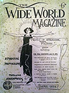 Wide World Magazine in April 1898