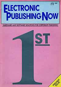 Electronic Publishing Now 1987