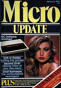 Micro Update Feb 1983 launch