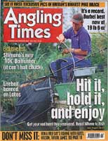 Angling Times magazine front cover