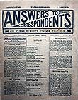 Answers to Correspondents 1888