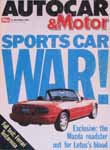 Autocar magazine front cover