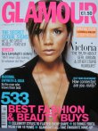 Glamour front cover Victoria Beckham