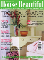 House Beautiful magazine front cover