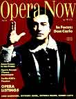 Opera Now launch issue cover