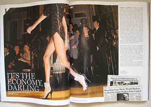 fashion follows the economy