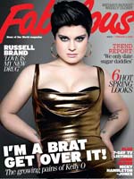 Kelly Osbourne on Fabulous cover