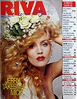 Riva launch issue cover with Jerry Hall