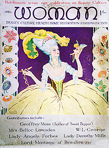 Hutchinson's Woman monthly magazine cover Aprily 1924
