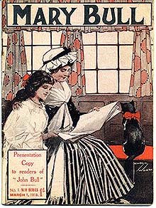 Mary Bull magazine first issue cover, 1913
