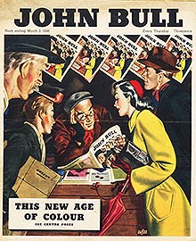 Clixby Watson cover brought John Bull into this new age of colour