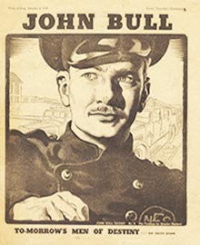 careers by Stanley Herbert replaced WWII adverts