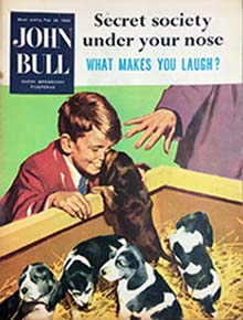 John Bull magazine last issue cover, 20 February 1960