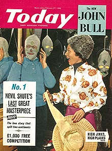 John Bull becomes Today magazine in February 1960