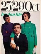 London Life magazine front cover showing Vidal Sassoon