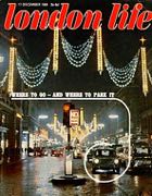 London Life magazine front cover. 17 December 1966. Where to park and where to go in the West End