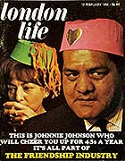 London Life magazine front cover. 12 February 1966