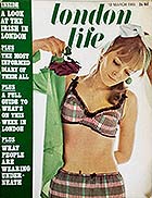 London Life magazine front cover. 12 March 1966