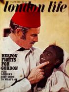 London Life magazine front cover. 11 June 1966. Charlton Heston plays General Gordon of Khartoum