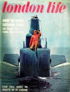 London Life magazine front cover. Submarine fashions