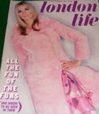London Life magazine front cover. 24 September 1966. Fur coats