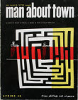 Man About Town magazine cover: Spring 1959