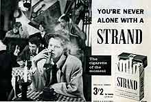 Strand cigarettes advert
