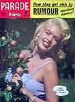 Parade and Blighty mens magazine cover 1959 November 2