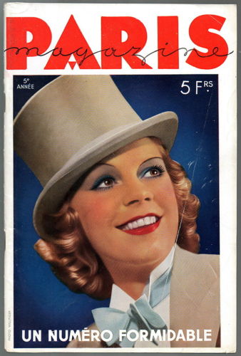 paris magazine 1935 October (French)