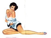 Razzle pin-up