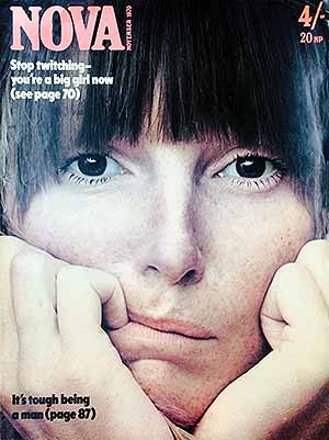 Nova magazine cover 1970 November