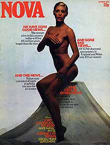 Nova magazine cover 1972 October